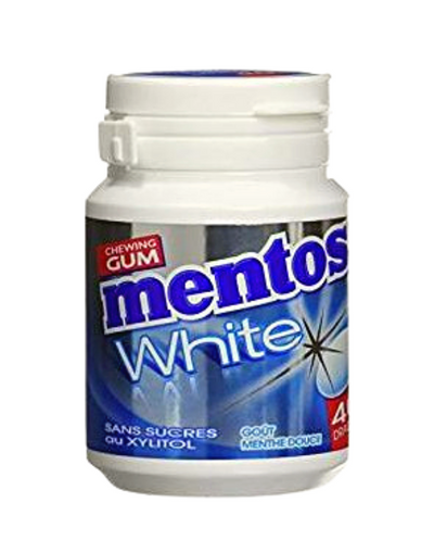 Mentos White Chewing-gum Menthe Douce 60g