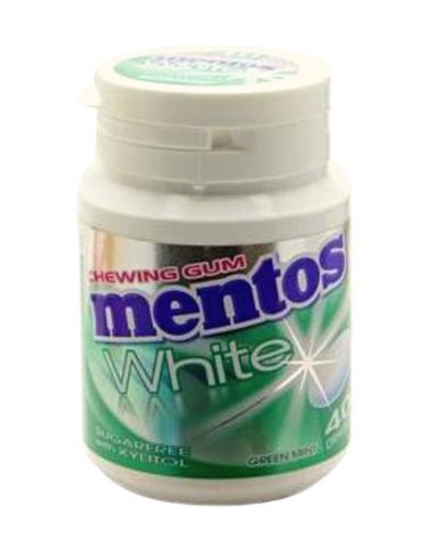 Mentos White Chewing-gum Menthe Verte 60g