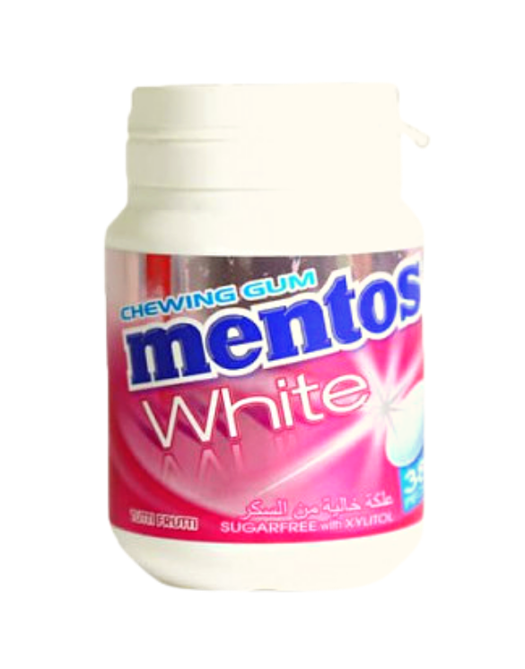 Mentos White Chewing Gum Bubble Fresh 60g