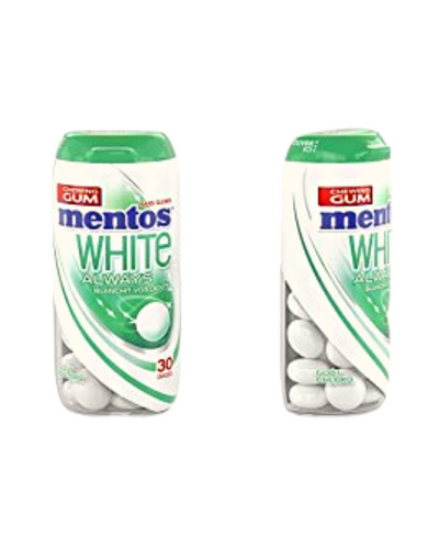 Mentos White Chewing Gum Goût Chloro 31g
