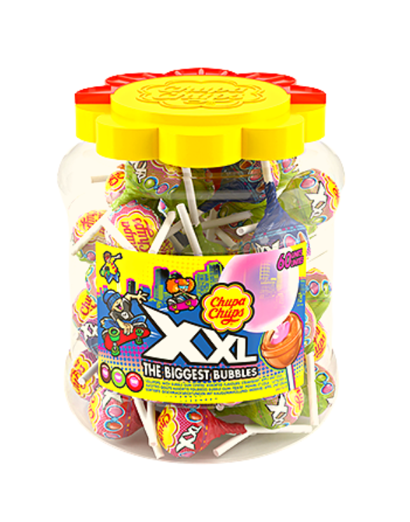 Sucette Chupa Chups Jaune XXL