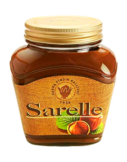 SARELLE Pate 700gr Pâte à tartiner au Chocolat au Lait -Noisette