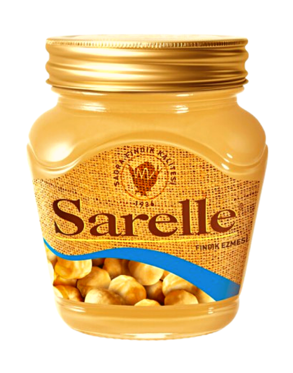 SARELLE Pate 350gr Pâte à tartiner au Noisette (Findik Ezmesi)
