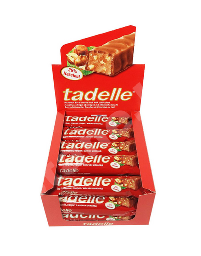 Barre au Chocolat-Noisette Tadelle 30g