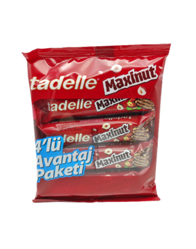 Gaufrette TADELLE Maxinut au Chocolat et Morceaux de Noisettes 120g