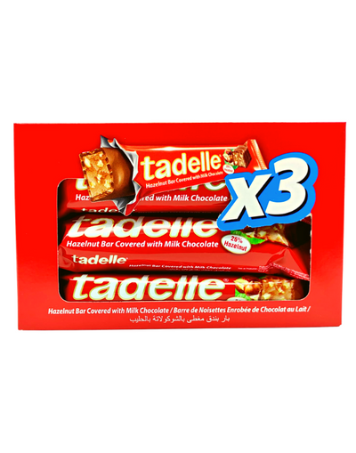 Tadelle Barre au Chocolat-Noisette 30g