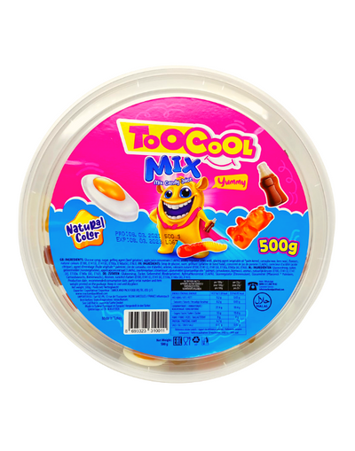 Too Cool Bonbon gélifié Halal Mix Lisse Oily Mix