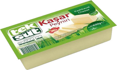 Peynir TEKSUT Kasar Peyniri 600g - Kashkaval Semi-Dur