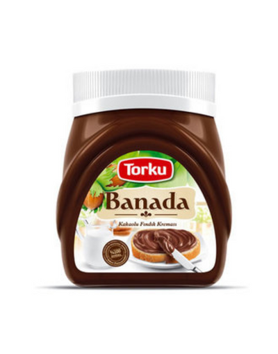 TORKU Banada Pâte à Tartiner au Cacao et Noisettes 400g