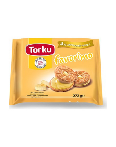 Biscuit Torku à la Crème arôme Banane 61g