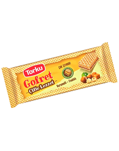 Gaufrette Torku au Caramel et Noisettes 142g