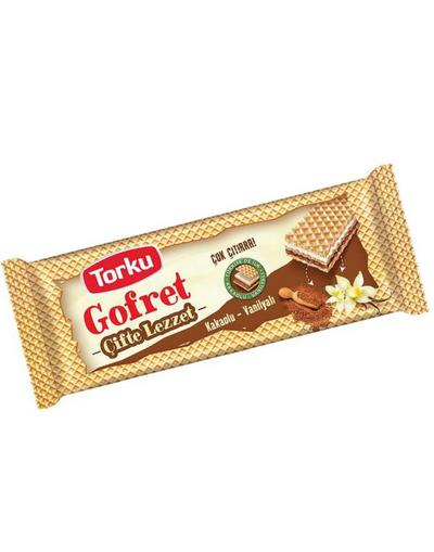 Gaufrette Torku au Cacao et Vanille 142g