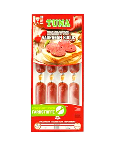 Saucisson à l'ail Sadrazam 1000g