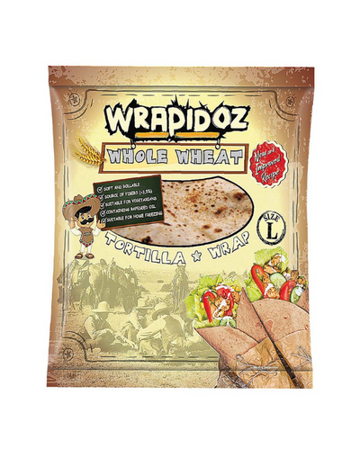 Tortilla Whole Wheat Wrapidoz 25cm