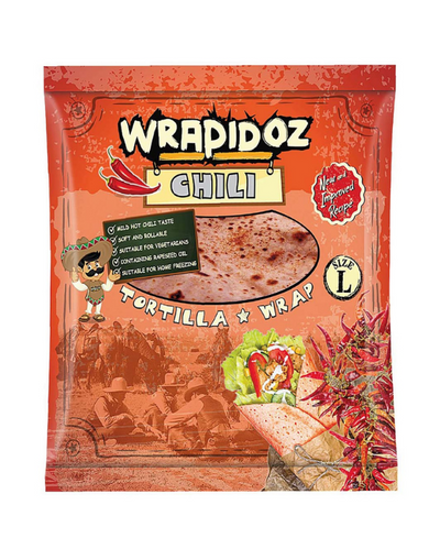 Tortilla CHILI Wrapidoz 25cm
