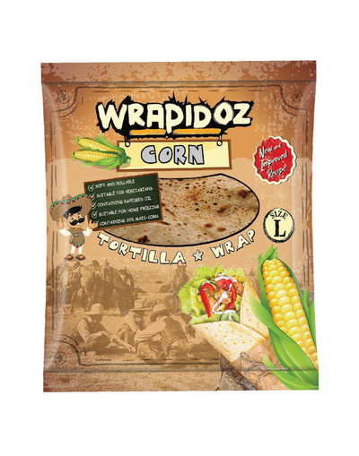 Tortilla Mais-Corn Wrapidoz 25cm