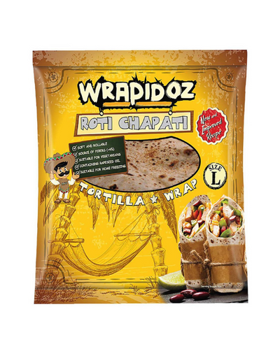 Tortilla ROTI CHAPATI Wrapidoz 25cm