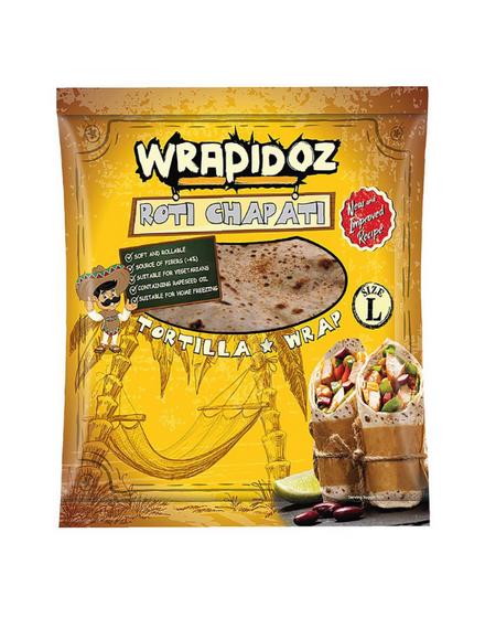 Tortilla ROTI CHAPATI Wrapidoz 25cm