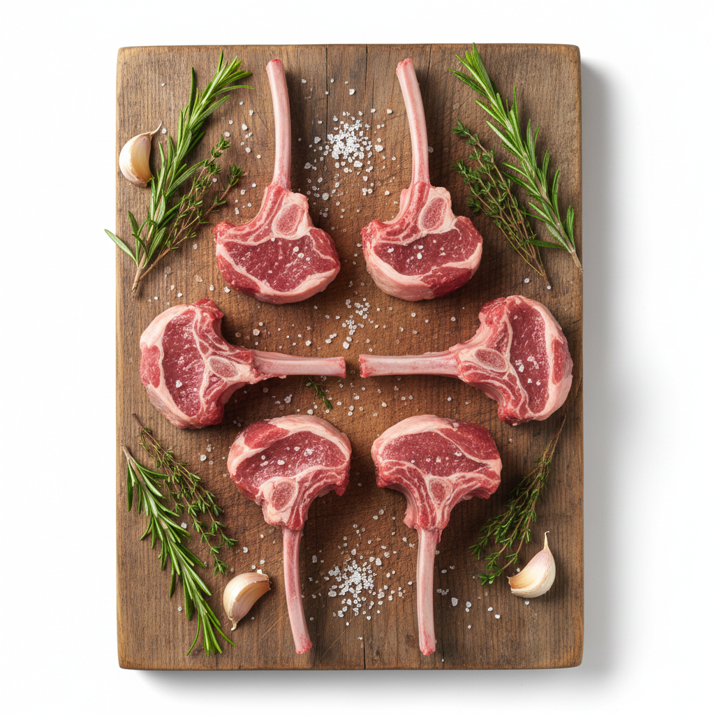 Agneau Côtelette Manchon 500g