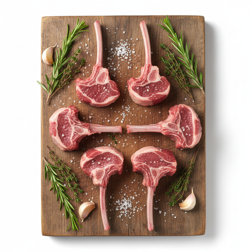 Agneau Côtelette Manchon 500g