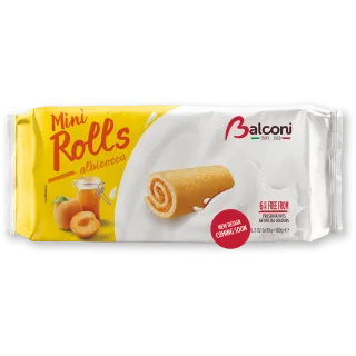 Balconi Minirolls Abricots 20X6(180G)