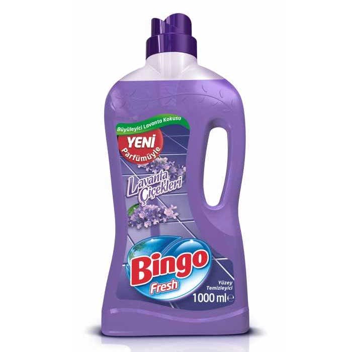 BINGO Fresh Nettoyant de Surface « Lavender Flowers »/Yuzey Temizleyici 1000ml
