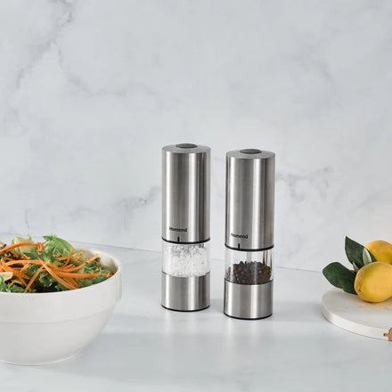 Homend Grindgo 6004UK Moulin à Épices Rechargeable, Inox