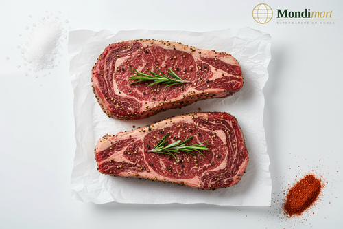 à la Moutarde au Poivre Noir Entrecôte 600g
