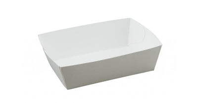Frietbakje Karton Wit C90 250st