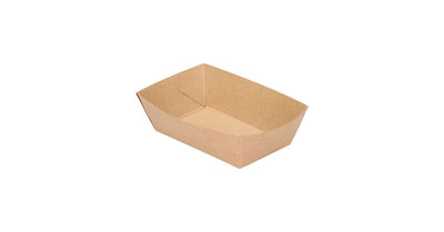 Frietbakje Karton Bruin C92 250st