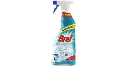 Bref Keuken Ontvetter Spray met Alcohol 750ml