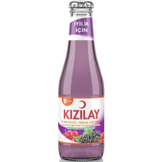 Kizilay Karadut Frenk Uzumu Aroma 200Ml 6X4 24