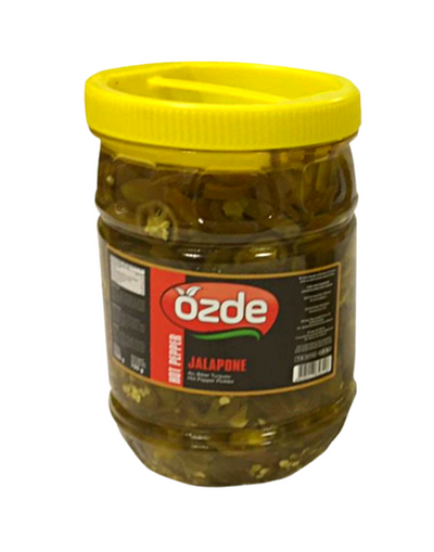 OZTAD Rondelles de Piment Vert en Saumure 1500ml