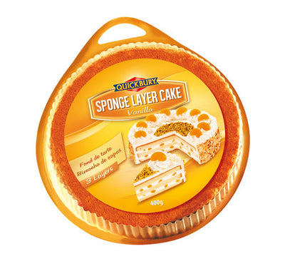 Quickbury Préparation pour Cake Nature 400g
