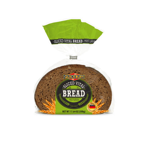 Pain QUICKBURY Pains Vital Multicéréales Tranche 500gr